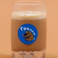 Флэт уайт в Кофе Гризли