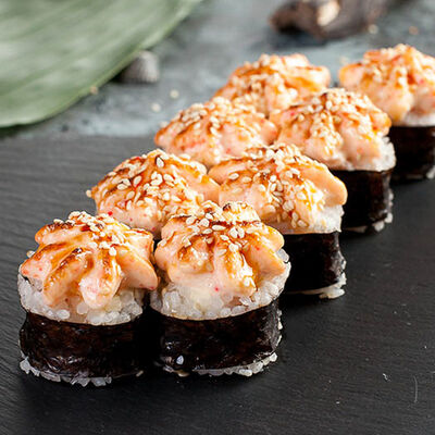 Ролл Запеченный с крабом в СушиNet по цене 189 ₽
