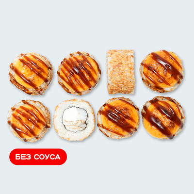 Запеченная Аляска с креветкой в Суши Сет по цене 649 ₽