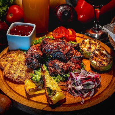 Мраморная говядина на углях (Прожаренное Well Done) в Тесоро по цене 1450 ₽