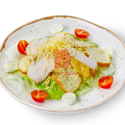 Салат Цезарь с курицей в Ваусуши по цене 396 ₽