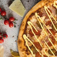 Пицца Мясная с медово-горчичным соусом 25 см в Gagarina pizza