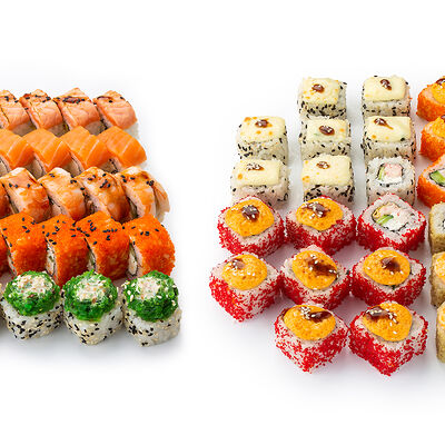 Запечённый Калифорникейшн и Набор Филадельфия Love в Сушишоп по цене 2222