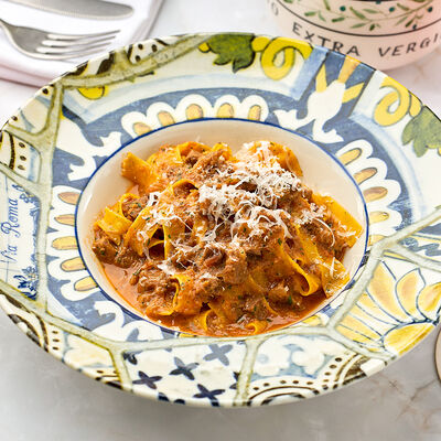 Феттуччине с рубленым мясным рагу в Osteria Dolce по цене 890 ₽