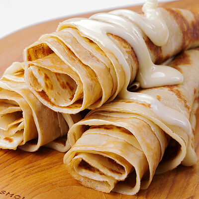 Блин со сгущенкой в Блин и Мясо по цене 199 ₽