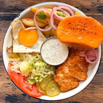 Ланч Тарелка с курицей в Краснодарский парень по цене 420 ₽