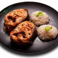 Запеченная треска с рисом в FoodDish