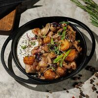 Жаркое на сковороде в Feromon