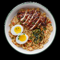 Жареный рис с курицей и овощами в Питькофе Купер