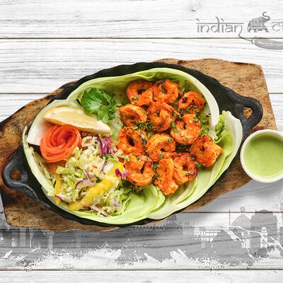 Креветки тандури в Indian Curry по цене 1093 ₽