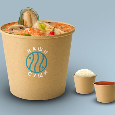 Фирменный суп Том Ямв НАШИ СУШИ по цене 860 ₽