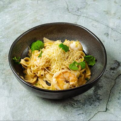 Паста с морепродуктами и соусом том-ям в Moloko по цене 610 ₽