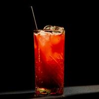 Натуральный лимонад Малина-базилик в Cocos Lounge