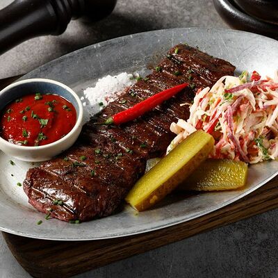 Стейк из мраморной говядины в Чайхона №1 Тимура Ланского по цене 2280 ₽