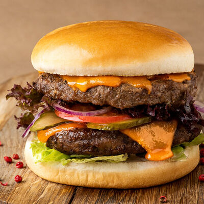 Бургер Сан Чиз Дабл доставка в Еда Да по цене 650 ₽