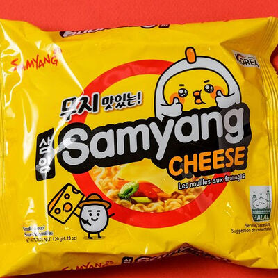 Лапша со вкусом сыра samyang (Корея) в Lee's Food по цене 399 ₽