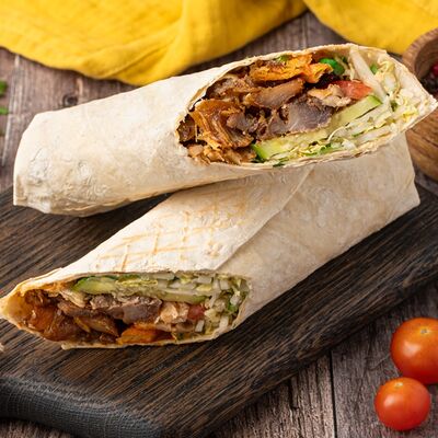 Шаурма в обычном лаваше в Шаурма 24 по цене 323 ₽