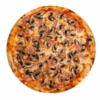 Ветчина и грибы в PIZZA ROSSO