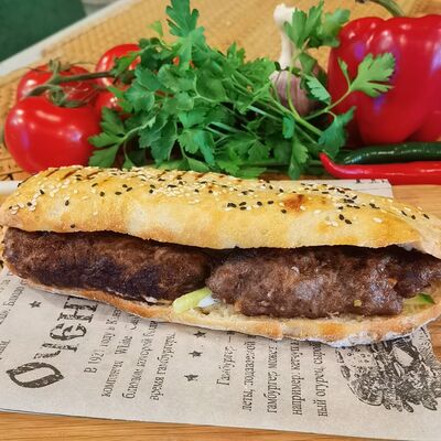 Донер в чуреке с ягненком в Кебаб экспресс по цене 320 ₽