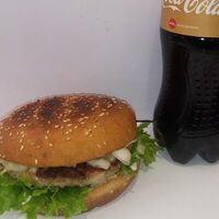 ЧикенБургер и Кола в Гриль Бургер