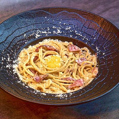 Паста а-ля Карбонара в Heroes по цене 540 ₽