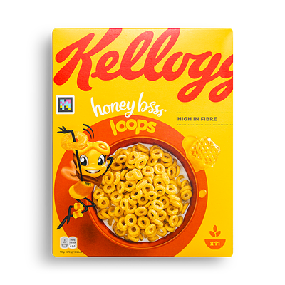 Готовый завтрак Kelloggs honey loops в Кухня на районе по цене 839 ₽