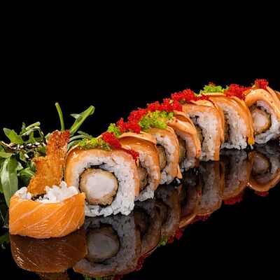 Ролл Сяке Эби Фурай в Чентуриппе по цене 855 ₽