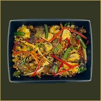 Wok Рис с говядиной в Happy Fish Premium
