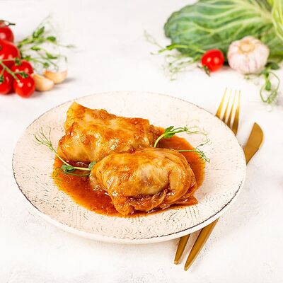 Голубцы с мясом оригинальные в У Палыча. С пылу, с жару! по цене 314 ₽