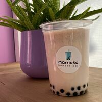 Бабл Милкшейк кокос и шоколад в Manioka bubble tea bar