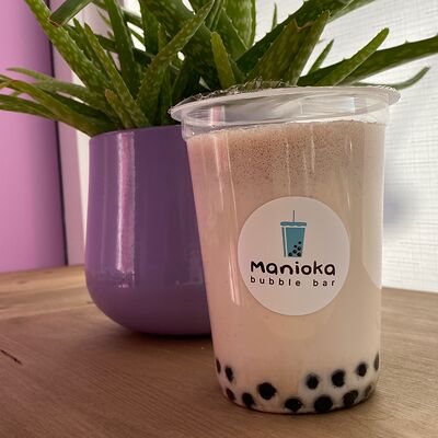 Бабл Милкшейк кокос и шоколад в Manioka bubble tea bar по цене 450 ₽