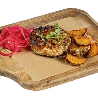 Рубленая куриная котлета в Грин по цене 715 ₽