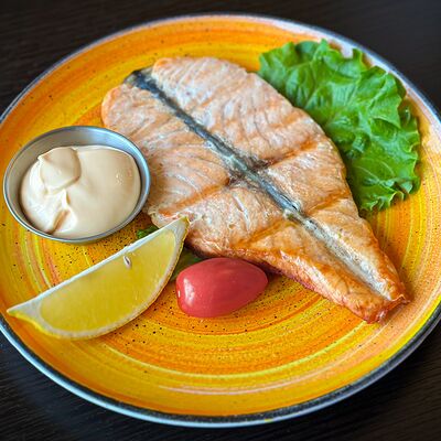 Стейк семги на углях в Навруз по цене 910 ₽