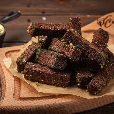 Чесночные гренки в Седло по цене 410 ₽