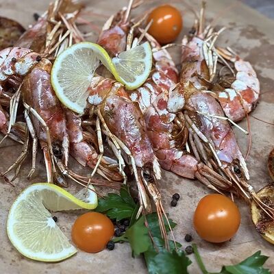 Лангустины на Мангале в Panorama по цене 800 ₽