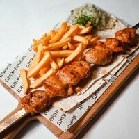Сет шашлык куриный и картофель фри в Джованни