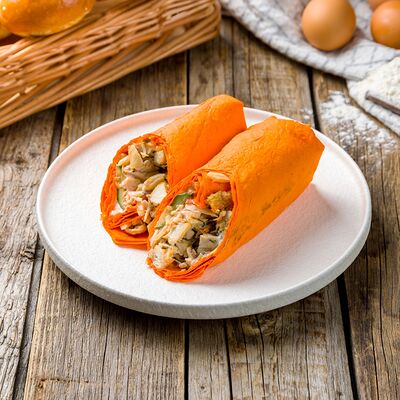 Шаурма в сырном лаваше в Пекарня Маковка по цене 170 ₽