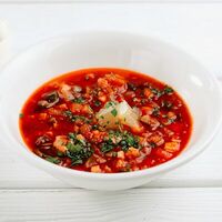 Солянка в Перчини на огне