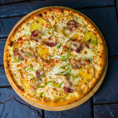 Карбонара с печеным картофелем в Линия Вкуса по цене 780 ₽