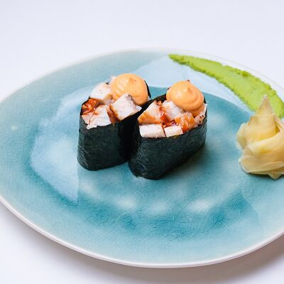 Угорь спайси гункан в Тэнкэй по цене 340 ₽