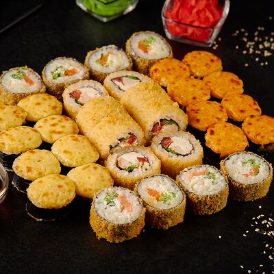 Сет Горячий микс в Sushi & Roll по цене 1490 ₽