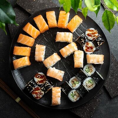 Сет Мураками Сити в Веселый Самурай Sushi Premium по цене 2879 ₽