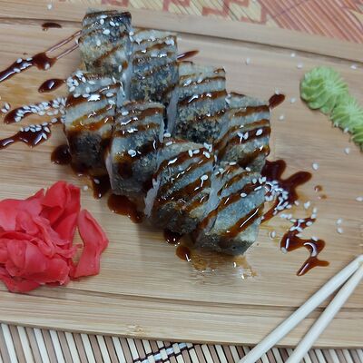 Филадельфия темпура с лососем холодного копчения в Марсель по цене 475 ₽