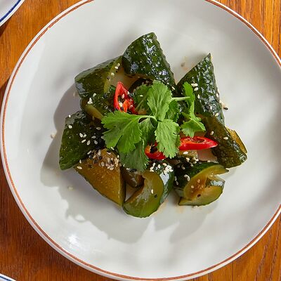 Битые огурцы в BBQ Beer Restaurant по цене 565 ₽