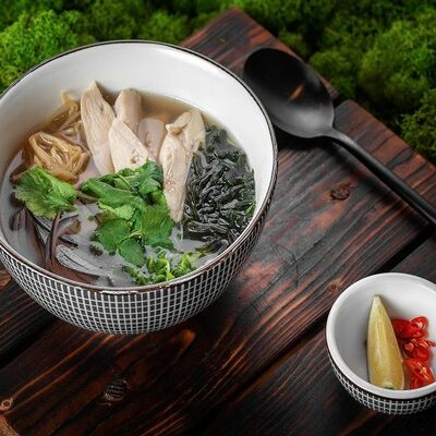 Фо с курицей в Эбби Noodles & Sushi Bar по цене 290