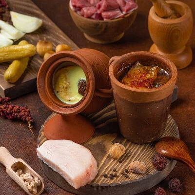 Пити (национальный суп из баранины) в Почувствуй Вкус Азербайджана по цене 770 ₽