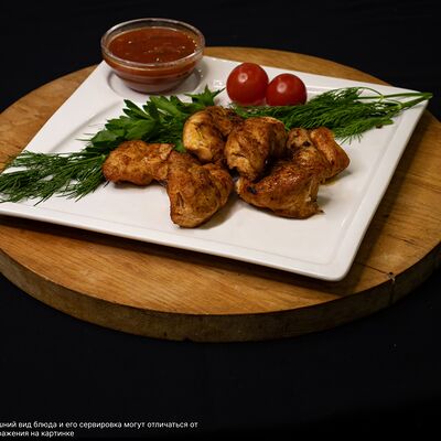 Шашлык из курицы в Три шампура по цене 400 ₽