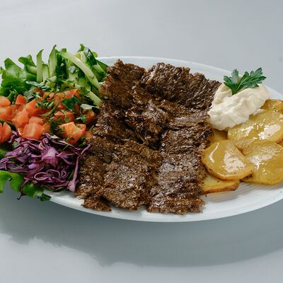 Порцион Дёнер с курицей в Doner Kebab по цене 390 ₽