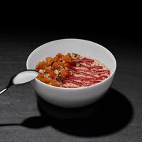 Овсяная каша в Мишка кофе