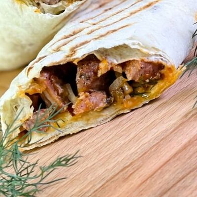Шаурма с бараниной, стандартная в Шашлык в бору по цене 395 ₽